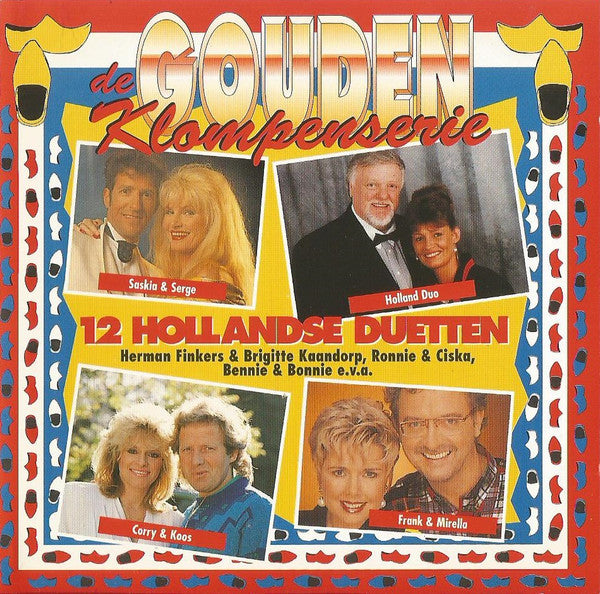 Various - De Gouden Klompenserie 12 Hollandse Duetten (CD) Compact Disc Goede Staat