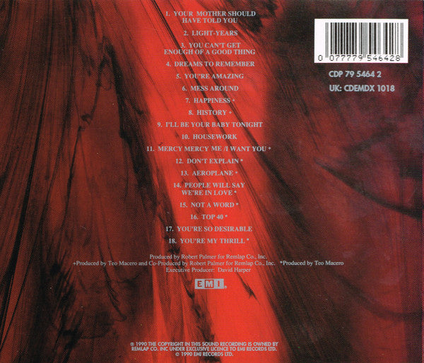 Robert Palmer - Don't Explain (CD) Compact Disc Goede Staat