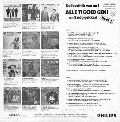 Various - Alle 11 Goed Gek! En 2 Nóg Gekker! Deel 3 (LP)