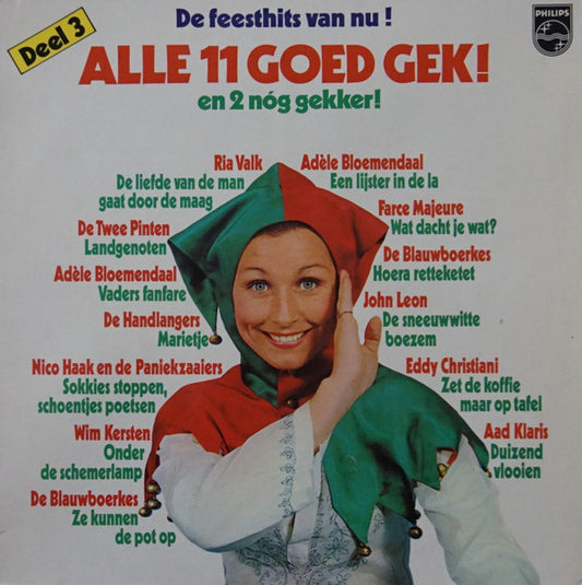 Various - Alle 11 Goed Gek! En 2 Nóg Gekker! Deel 3 (LP) Vinyl LP