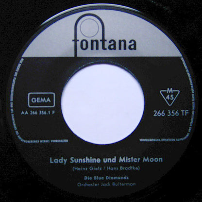 Blue Diamonds - Lady Sunshine Und Mister Moon 33284 Vinyl Singles Goede Staat