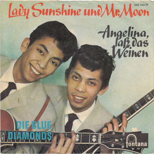 Blue Diamonds - Lady Sunshine Und Mister Moon 33284 Vinyl Singles Goede Staat