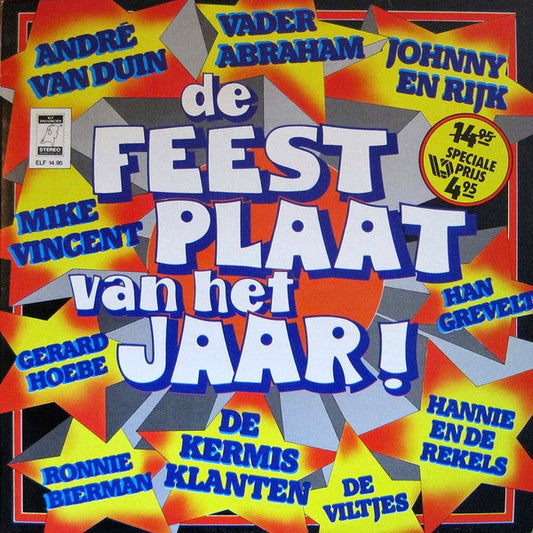 Various - De Feestplaat Van Het Jaar (LP) 41930 Vinyl LP VINYLSINGELS.NL