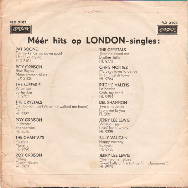 Ritchie Valens - Donna Vinyl Singles Vinyl Very Good (VG) <br> Hoes Good Plus (G+)