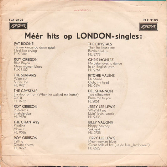 Ritchie Valens - Donna Vinyl Singles Vinyl Zeer Goed / Hoesje Goed "VINYLSINGLES.NL"