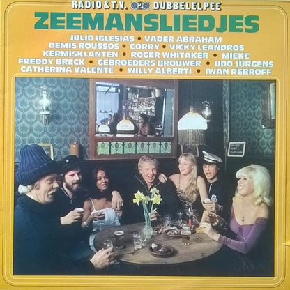 Various - Zeemansliedjes (LP) Vinyl LP Dubbel Vinyl Very Good (VG) <br> Hoes Good Plus (G+)