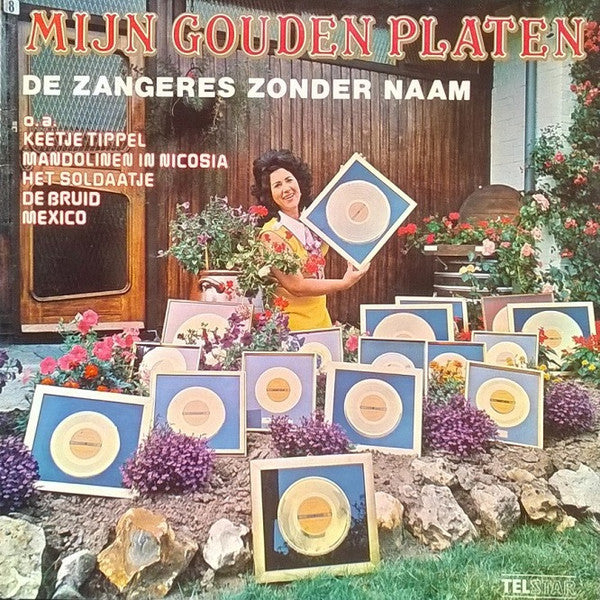 Zangeres Zonder Naam - Mijn Gouden Platen (LP) Vinyl LP Vinyl (VG) <br> Hoes (G+)