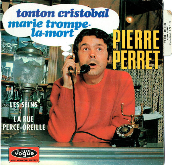 Pierre Perret - Tonton Cristobal 37728 (B) Vinyl Singles EP Goede Staat