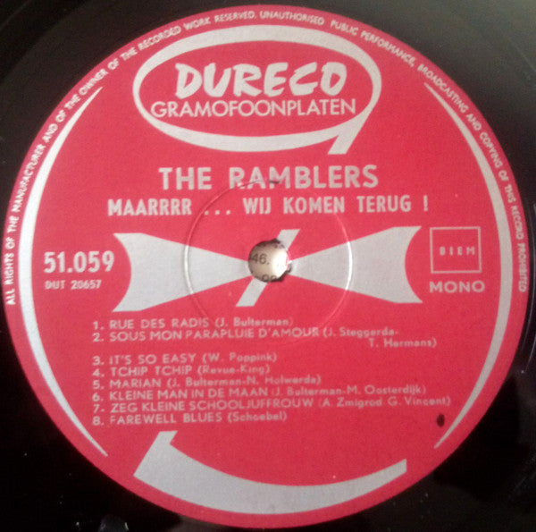 Ramblers - Maarrrr... Wij Komen Terug! (LP) 49968 Vinyl LP VINYLSINGLES.NL