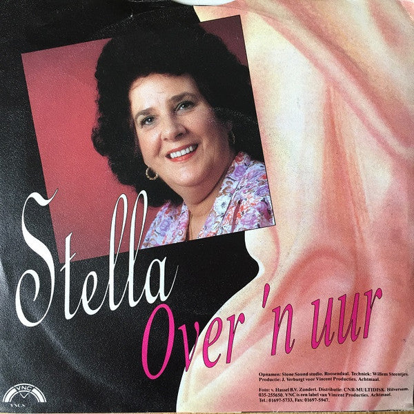Stella - Over 'n Uur Vinyl Singles Vinyl Very Good (VG) <br> Hoes Good Plus (G+)
