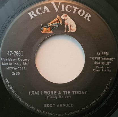Eddy Arnold - Just Call Me Lonesome Vinyl Singles Vinyl Very Good (VG) <br> Hoes Generic