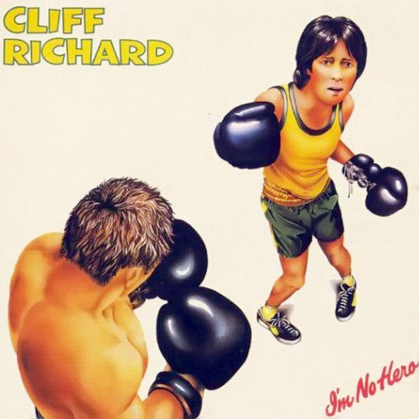 Cliff Richard - I'm No Hero (LP) Vinyl LP Vinyl Very Good (VG) <br> Hoes Good Plus (G+)