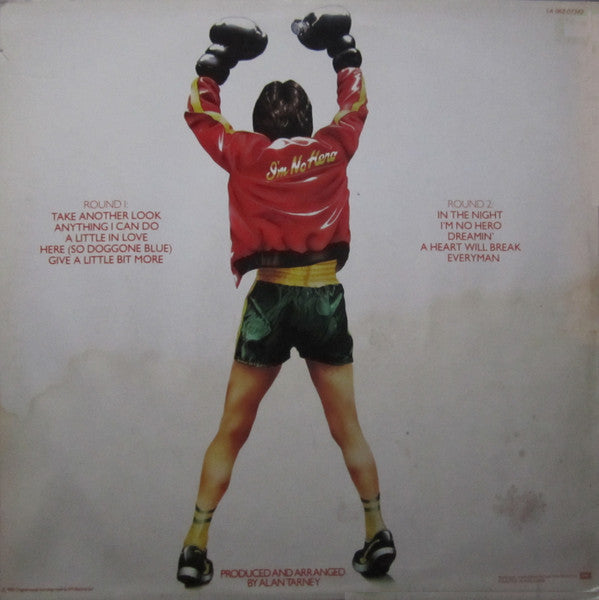 Cliff Richard - I'm No Hero (LP) Vinyl LP Vinyl Very Good (VG) <br> Hoes Good Plus (G+)