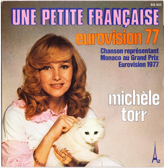 Michèle Torr - Une Petite Française Vinyl Singles Vinyl Very Good (VG) <br> Hoes Good Plus (G+)