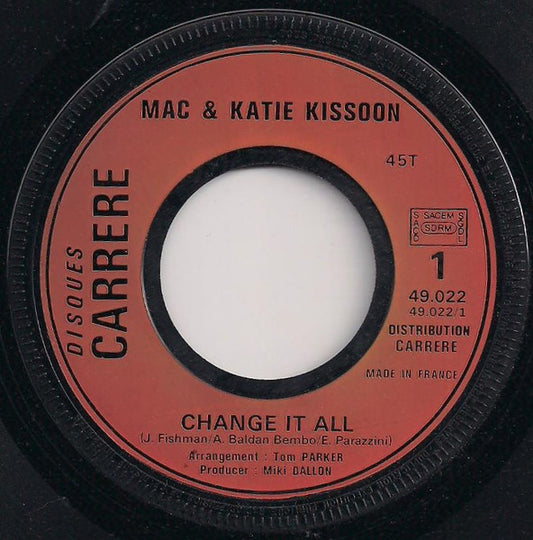 Mac And Katie Kissoon - Change It All