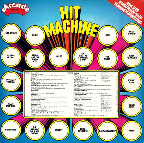 Various - Hit Machine (LP)