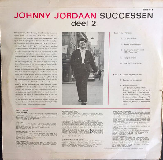 Johnny Jordaan - Successen Deel 2 (LP)