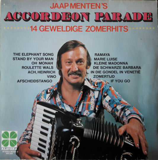 Jaap Menten - Jaap Menten´s Accordeon Parade (LP) 50666 Vinyl LP Goede Staat
