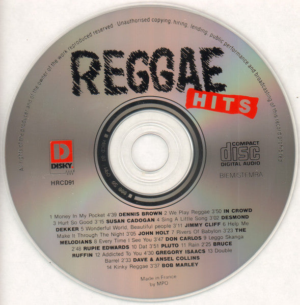 Various - Reggae Hits (CD) 70549 FF Nakijken
