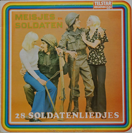Various - Meisjes En Soldaten - 28 Soldatenliedjes (LP)