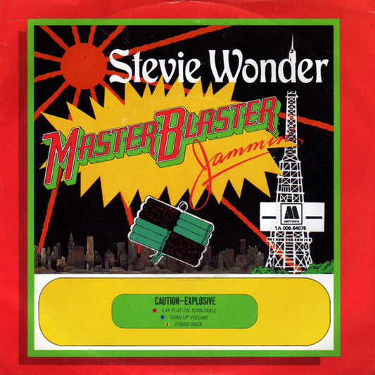 Stevie Wonder - Master Blaster 35242 Vinyl Singles Goede Staat