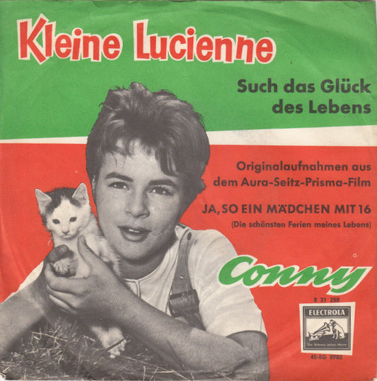 Conny Froboess - Kleine Lucienne (B-Keus) Vinyl Singles Vinyl Goed / Hoes Redelijk