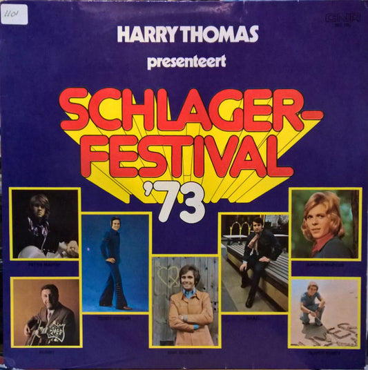 Various - Harry Thomas Presenteert Schlagerfestival '73 (LP) 50595 Vinyl LP Goede Staat