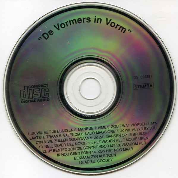 Vormers - In Vorm (CD) Compact Disc Goede Staat
