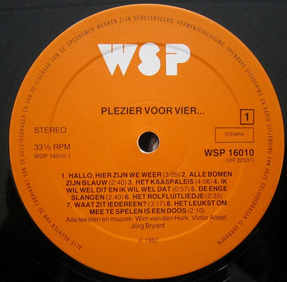 Sesamstraat - Plezier Voor Vier (LP)