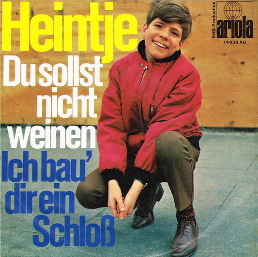 Heintje - Du Sollst Nicht Weinen 19154 Vinyl Singles Zeer Goede Staat