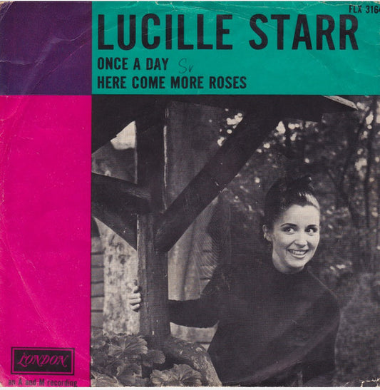 Lucille Starr - Once A Day Vinyl Singles Vinyl Very Good (VG) <br> Hoes Good Plus (G+)