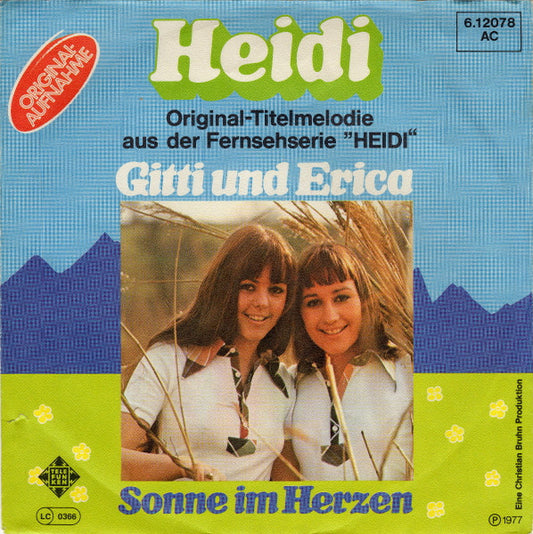 Gitti & Erika - Heidi 34831 Vinyl Singles VINYLSINGLES.NL