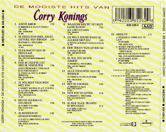 Corry Konings - Met Gevoel (CD) Compact Disc Goede Staat "VINYLSINGLES.NL"