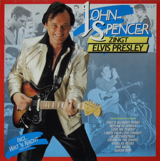 John Spencer - John Spencer Zingt Elvis Presley (LP) 50714 Vinyl LP Goede Staat