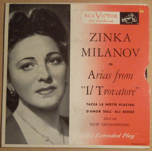 Zinka Milanov, Paul Franke - Arias From "Il Trovatore"