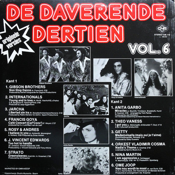 Various - De Daverende Dertien Vol. 6 (LP)