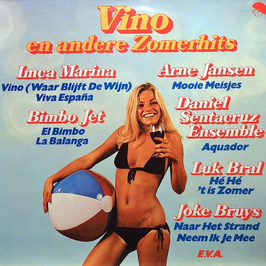 Various - Vino En Andere Zomerhits (LP) 42151 Vinyl LP Goede Staat