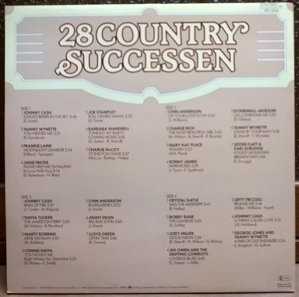Various - 28 Country Successen (LP)