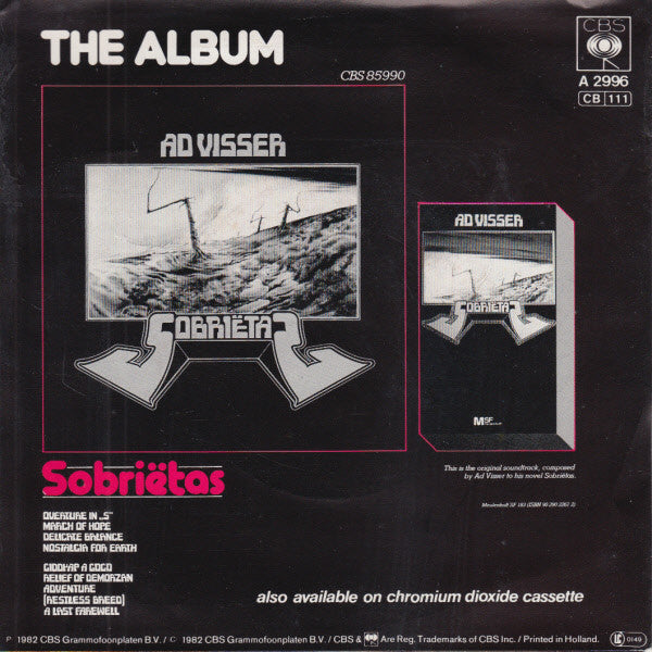 Ad Visser & Daniel Sahuleka - Giddyap A Gogo Vinyl Singles Vinyl Very Good (VG) <br> Hoes Good Plus (G+)