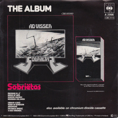 Ad Visser & Daniel Sahuleka - Giddyap A Gogo Vinyl Singles Vinyl Very Good (VG) <br> Hoes Good Plus (G+)