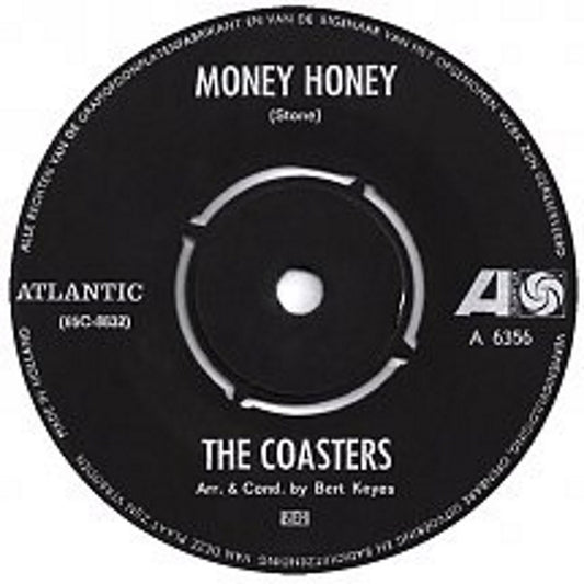 Coasters - Money Honey (B-Keus) Vinyl Singles Vinyl Very Good (VG) <br> Hoes Generic