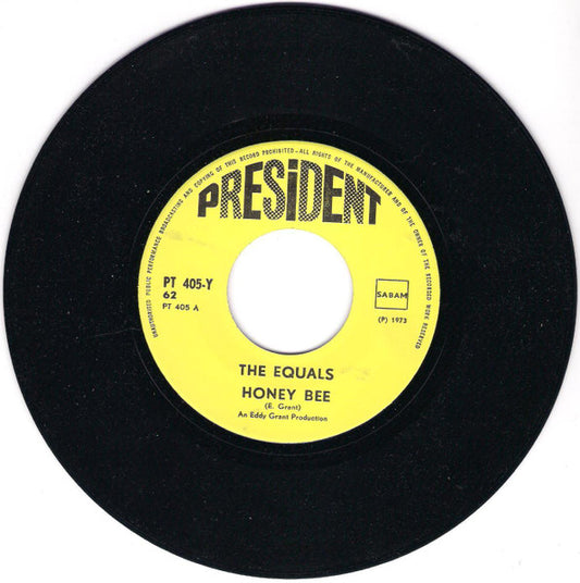 Equals - Honey Bee Vinyl Singles Vinyl Zeer Goed / Hoesje Generic "VINYLSINGLES.NL"