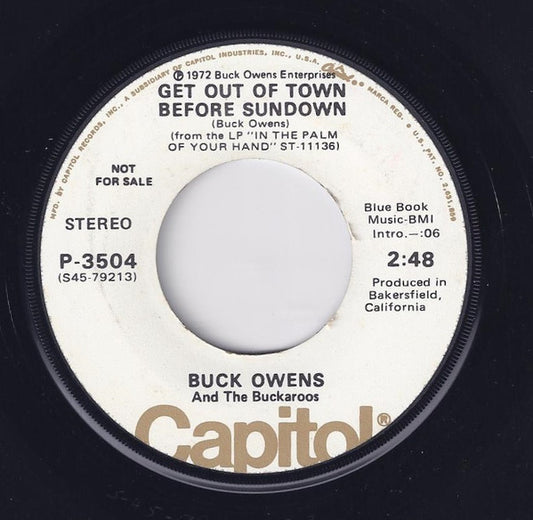 Buck Owens And His Buckaroos - In The Palm Of Your Hand