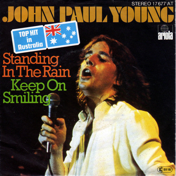 John Paul Young - Standing In The Rain 39438 Vinyl Singles Zeer Goede Staat