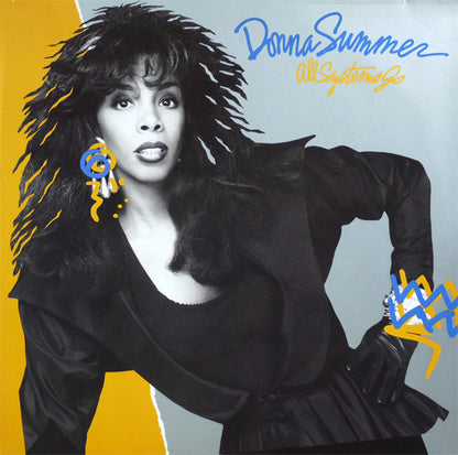 Donna Summer - All Systems Go (LP) Vinyl LP Vinyl Goed / Hoes Zie Foto