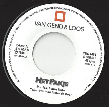 Lenny Kuhr - Het Pakje