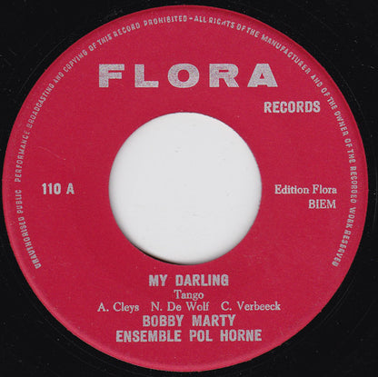 Bobby Marty, Ensemble Pol Horna - My Darling 35921 Vinyl Singles Hoes: Generic