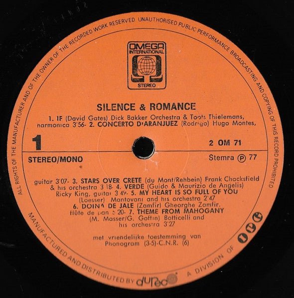Various - Romantiek & Muziek (LP) 50153