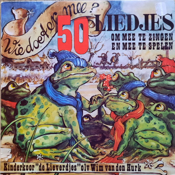 Kinderkoor De Lieverdjes ‎- Wie Doet Er Mee (LP) 42500