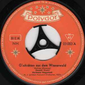 Hermann Hagestedt - G'schichten Aus Dem Wienerwald Vinyl Singles Goede Staat